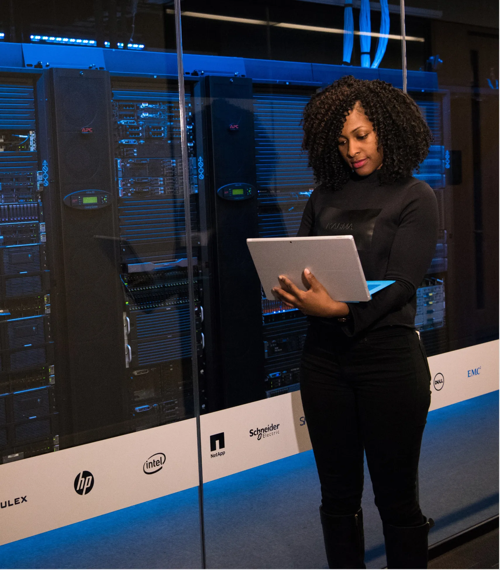 Server hardware in a managed environment